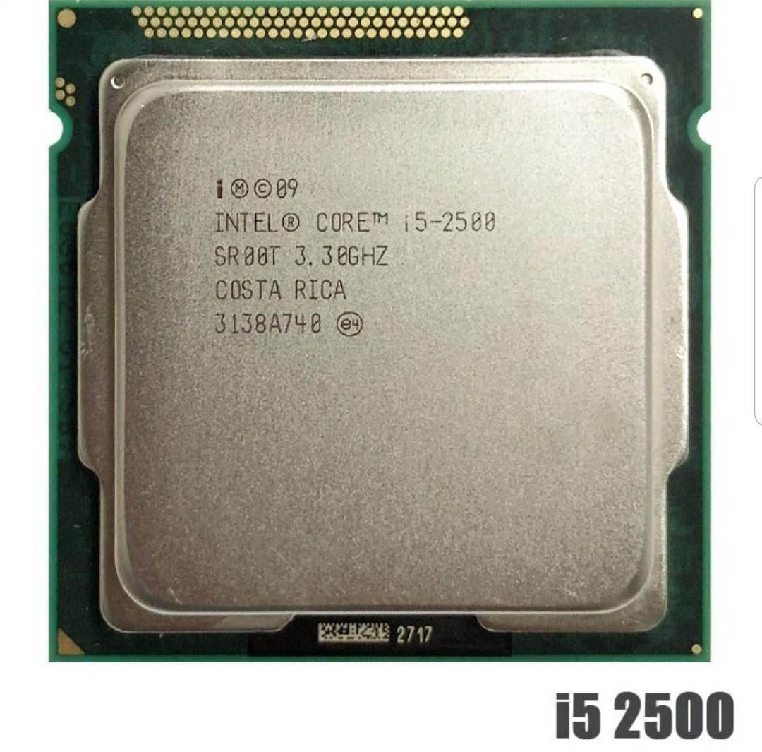 Intel Core I5 2500 Processor 6m Cache Up To 3 70 Ghz Electronics Computer Parts Accessories On Carousell