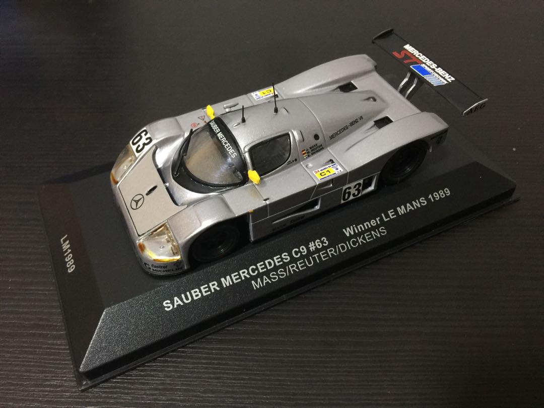 Die cast 1/43 Modellino Auto Sauber Mercedes C9 24H Le Mans 1989 Mass - Dak Mantova sas