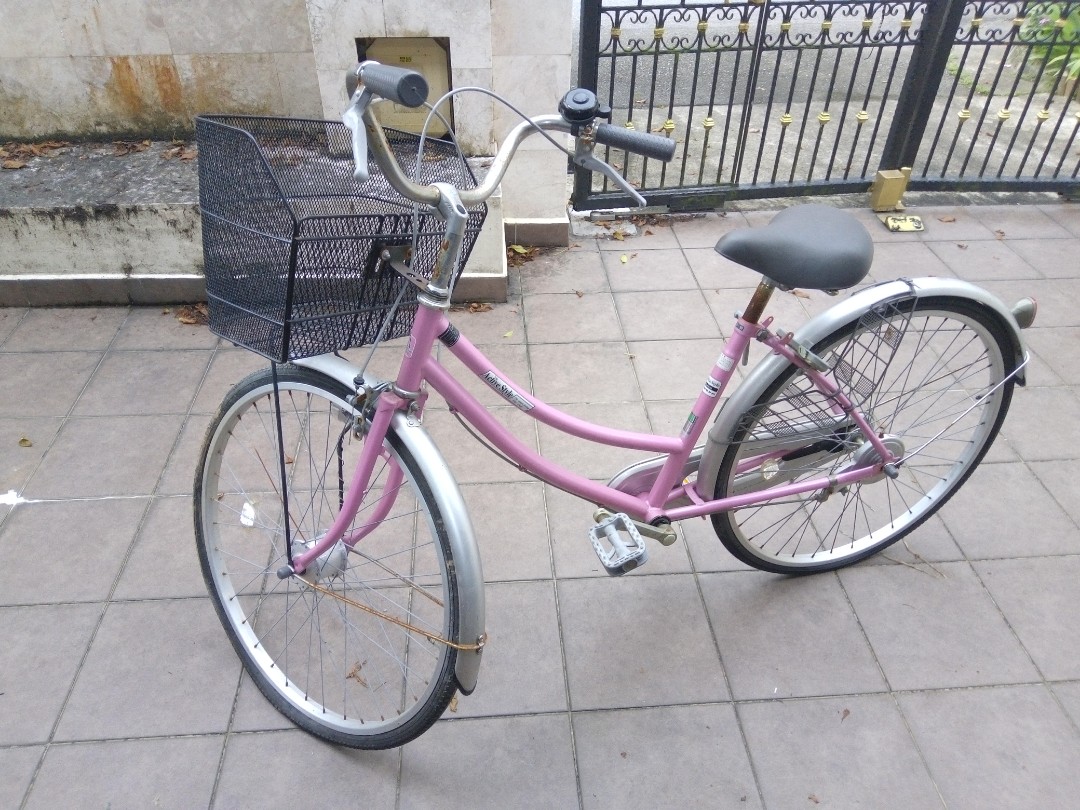womens pink bicycle