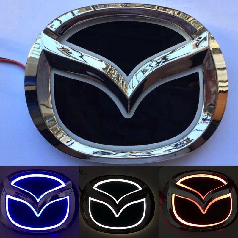 Japanese Car Emblem Decorative Light 4D Logo, Car Accessories