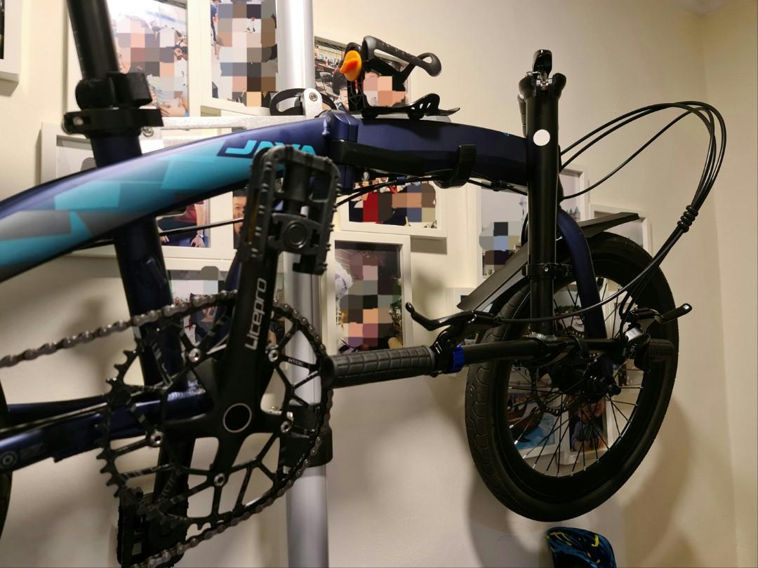 java zelo folding bike upgrade