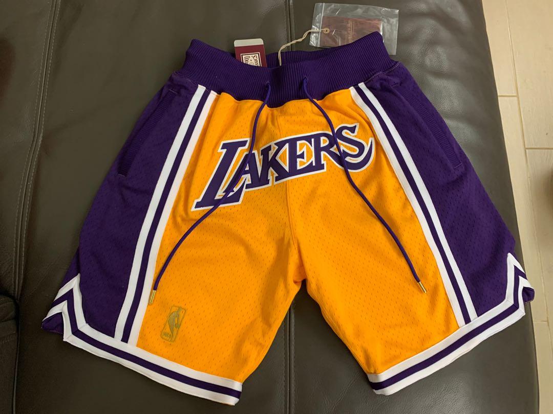 Mitchell & Ness Just Don Rookie Shorts Los Angeles Lakers All Star 1995-96 L
