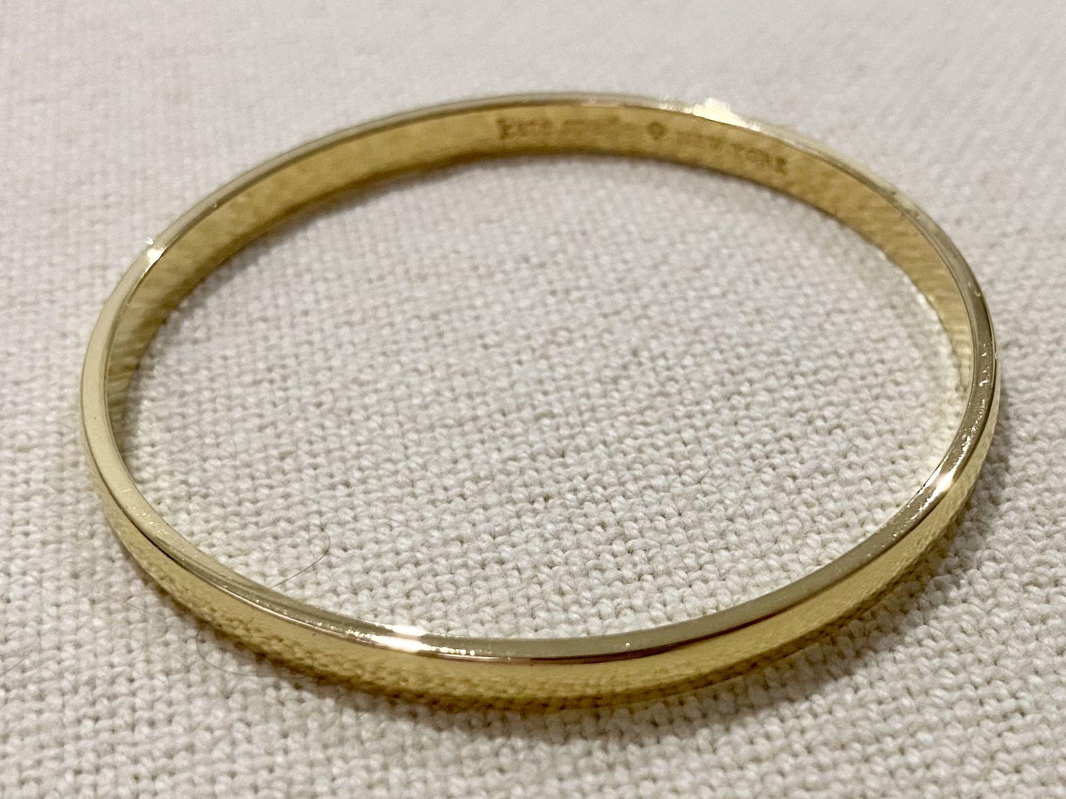 Heart of gold store bangle kate spade