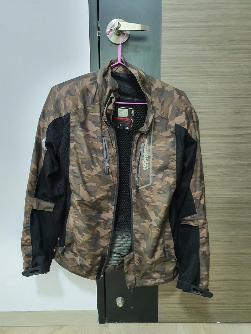 Mesh hotsell camo jacket