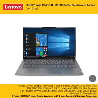 Lenovo Yoga S740 15 Inch Touch I9 9880h 16gb 1tb Ssd Electronics Computers Laptops On Carousell