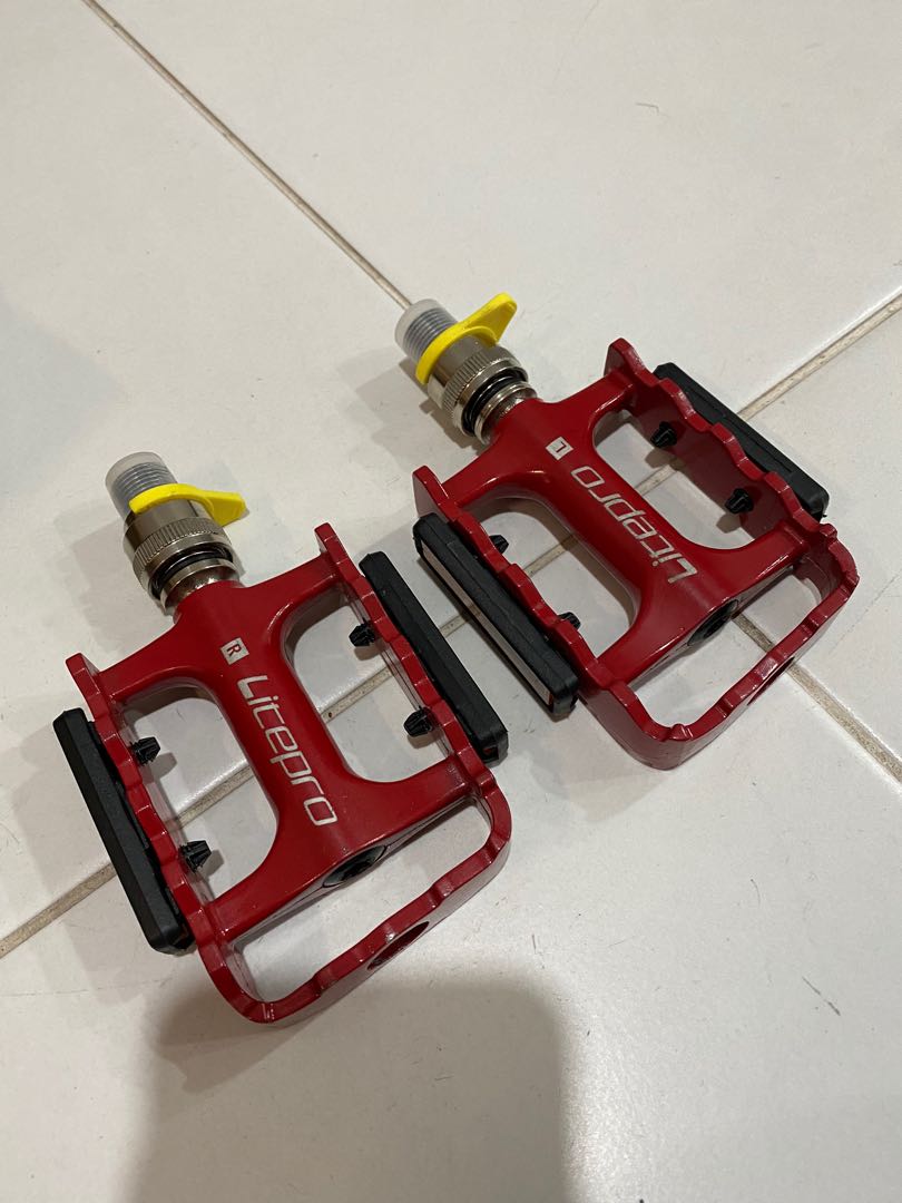 Litepro Quick release pedal Sports Equipment Bicycles Parts Parts Accessories on Carousell