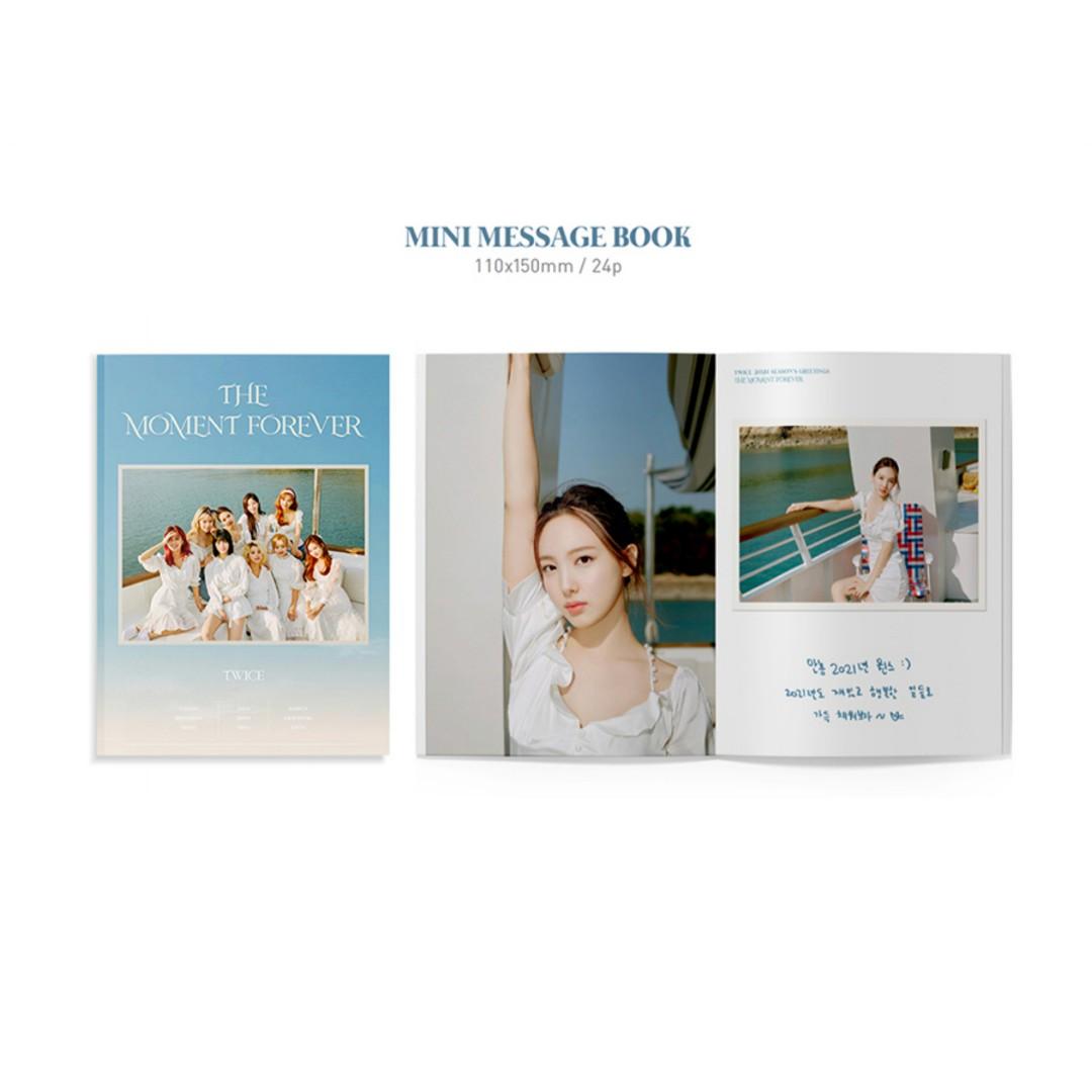 LOOSE] TWICE SG 2021 | MINI MESSAGE BOOK, Hobbies  Toys, Collectibles   Memorabilia, K-Wave on Carousell