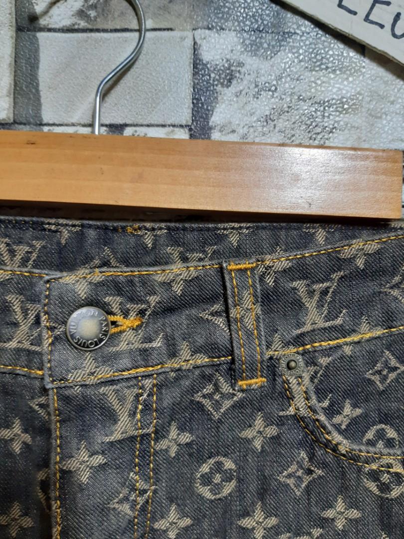 Louis Vuitton Monogram Slim Jeans In purple denim, Luxury, Apparel on  Carousell