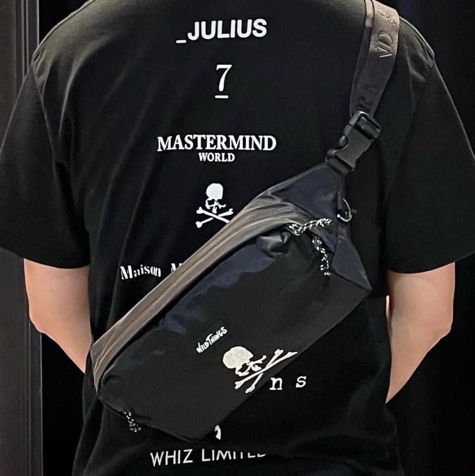 MASTERMIND JAPAN X WILD THINGS WAIST BAG, 男裝, 袋, 腰袋、手提袋 