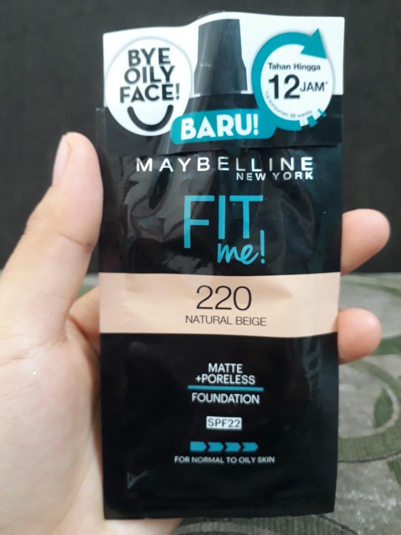 foundation maybelline fit me sachet