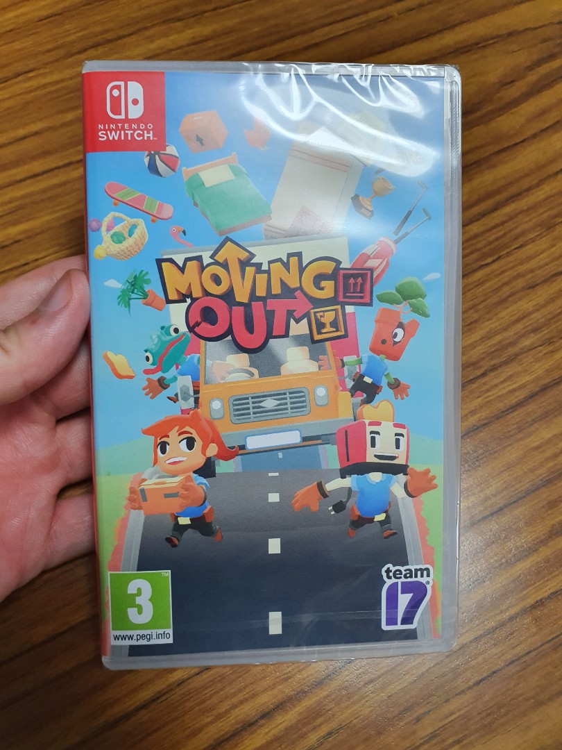Moving Out Nintendo Switch (Sealed) (Physical), Video Gaming