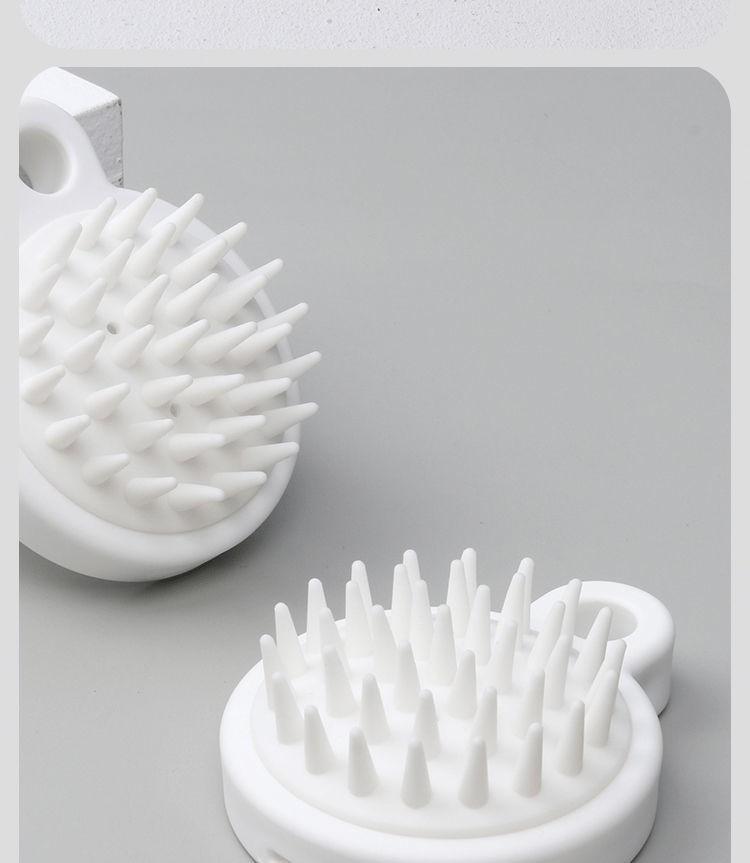 [Free delivery] MUJI Hair and Scalp Silicone Massager / Shampoo Brush