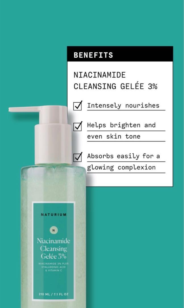 naturium niacinamide cleanser
