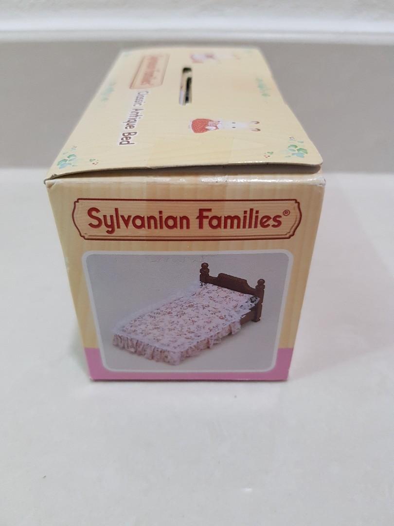 Sylvanian families classic antique bed hotsell