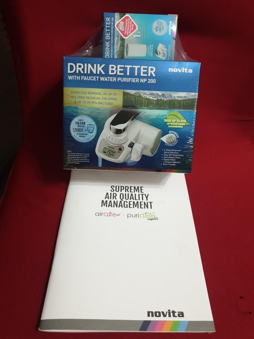 Novita Faucet Water Purifier, TV & Home Appliances, Kitchen Appliances, Water Purifers