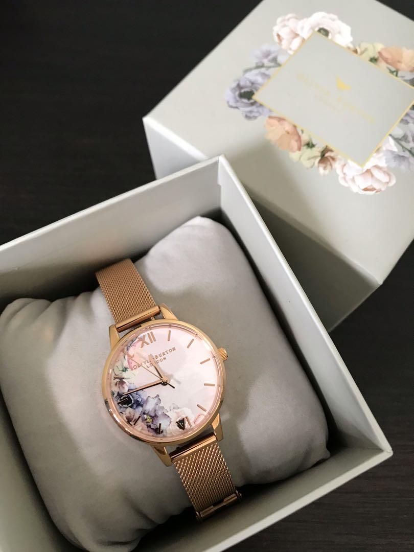Olivia burton hot sale watercolour florals