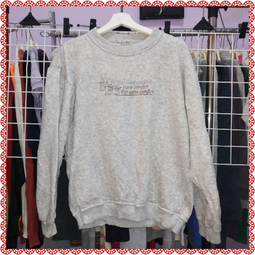 Paket usaha thrift crewneck best sale