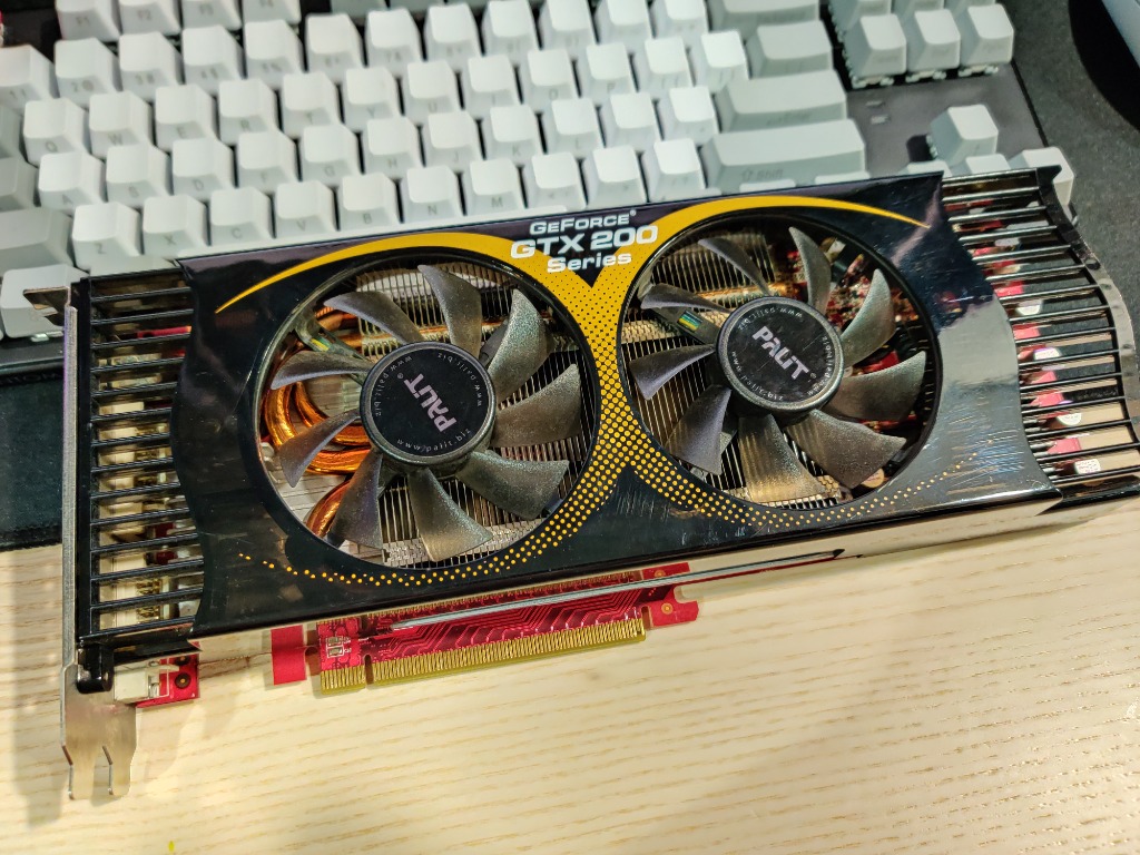Palit GeForce GTX 260 Sonic 216 SP 896 MB graphics card Nvidia GF GTX 260 SLi ready