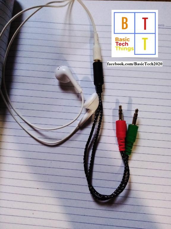headset with double jack