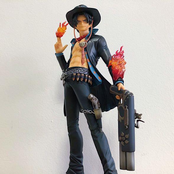 Portgas D Ace Strong World Pop Portrait Of Pirates One Piece Figure Hobbies Toys Toys Games On Carousell