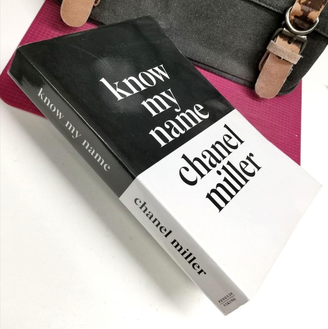 Know My Name by Chanel Miller  Penguin Books Australia