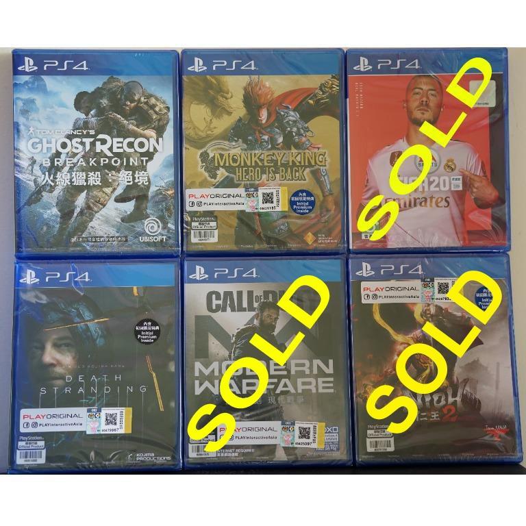 ps4 games clearance