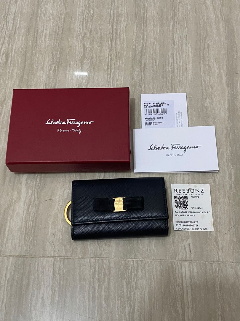 Salvatore Ferragamo Key Pouch, Luxury, Accessories on Carousell