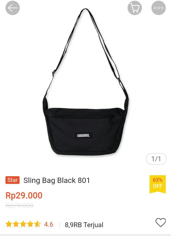sling bag fairgoods