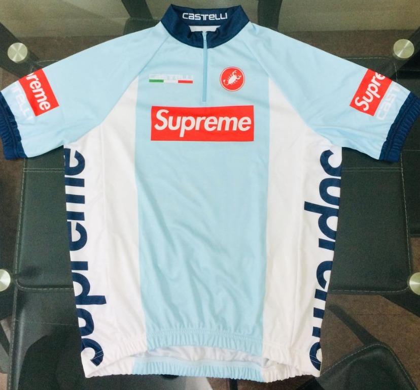 supreme x castelli cycling jersey