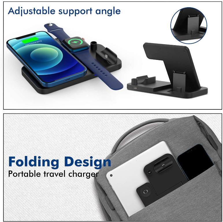 Teminice 4 in 1 wireless sales charger