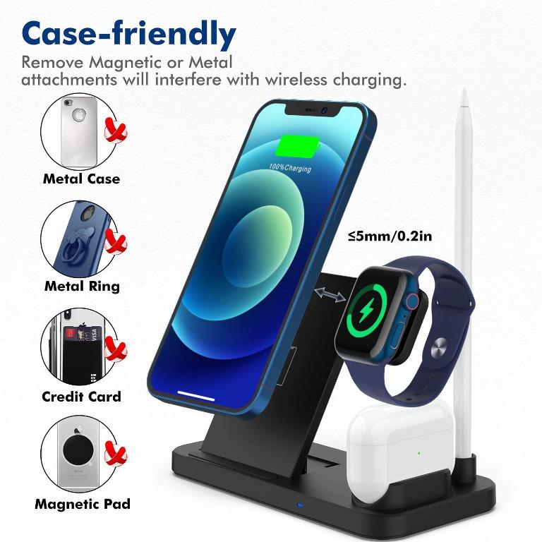 Teminice 4 in 1 wireless charger hot sale