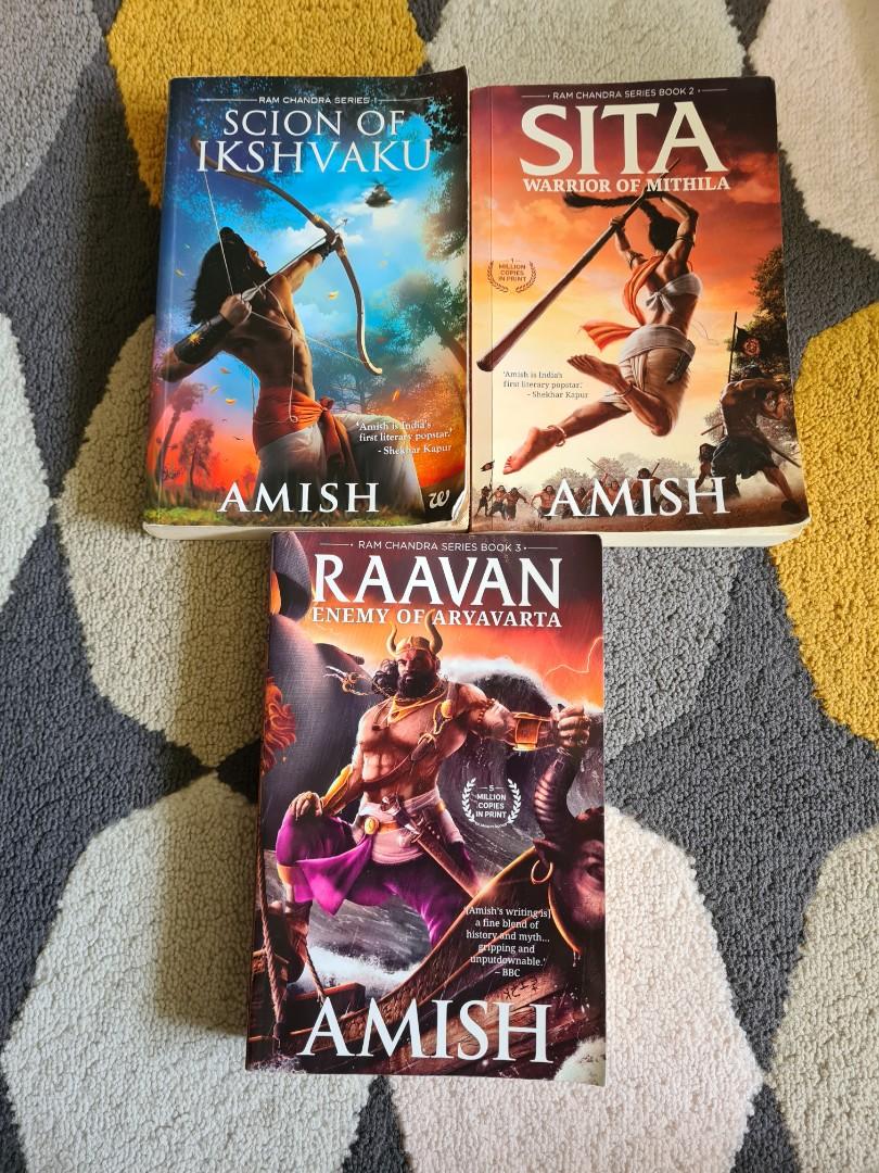 Trilogy of Ram Chandra Series by Amish, Books & Stationery, Fiction on Carousell