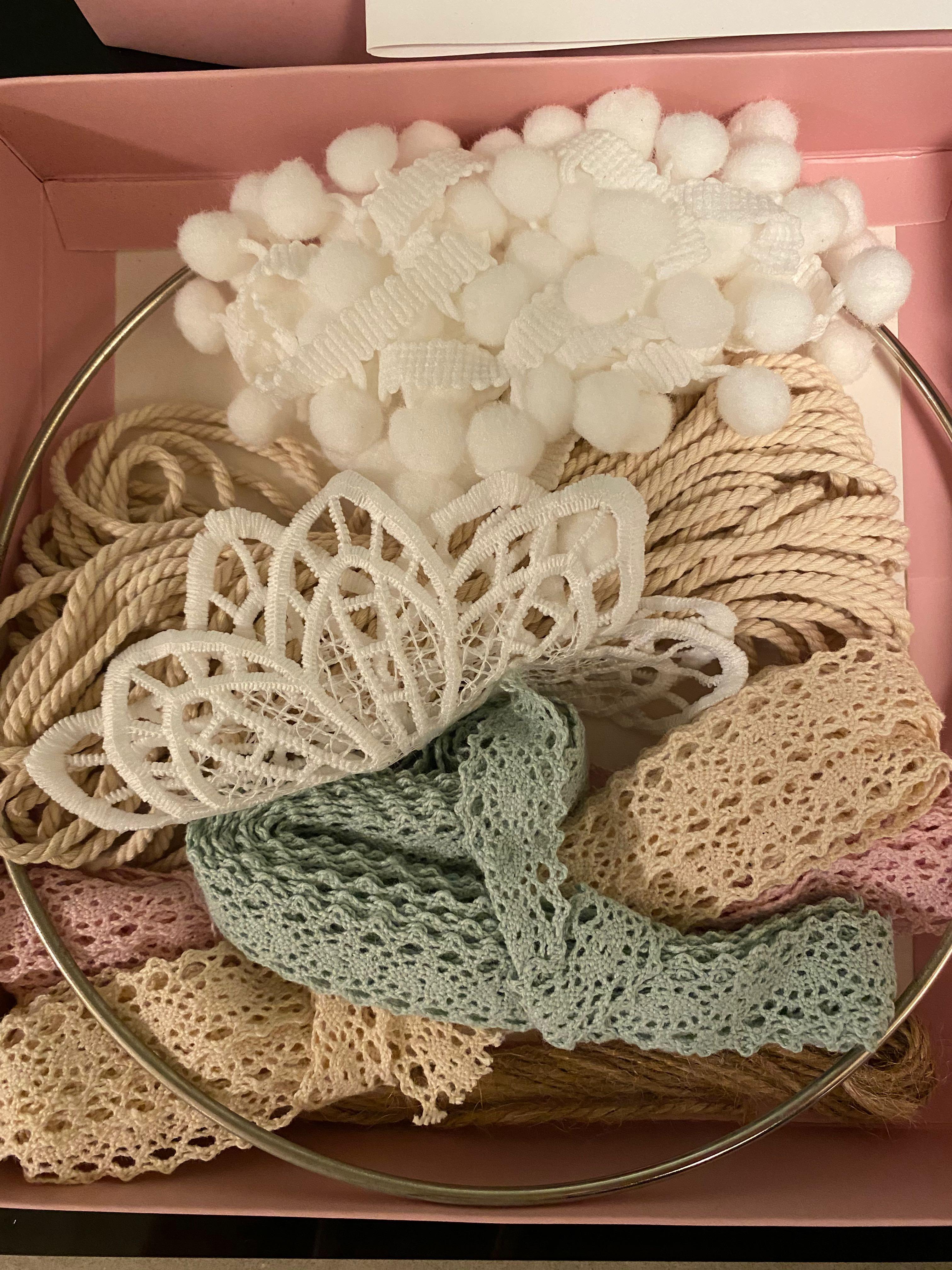 TYPO DIY Macrame Wall Hanging Kit, Hobbies & Toys, Stationery & Craft