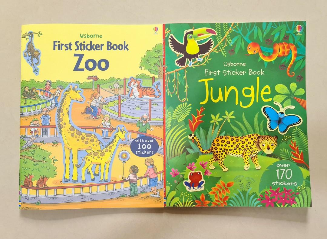 Usborne sticker book Jungle シールブック Jungle (Usborne First Sticker Book): Primmer, Alice, Iossa