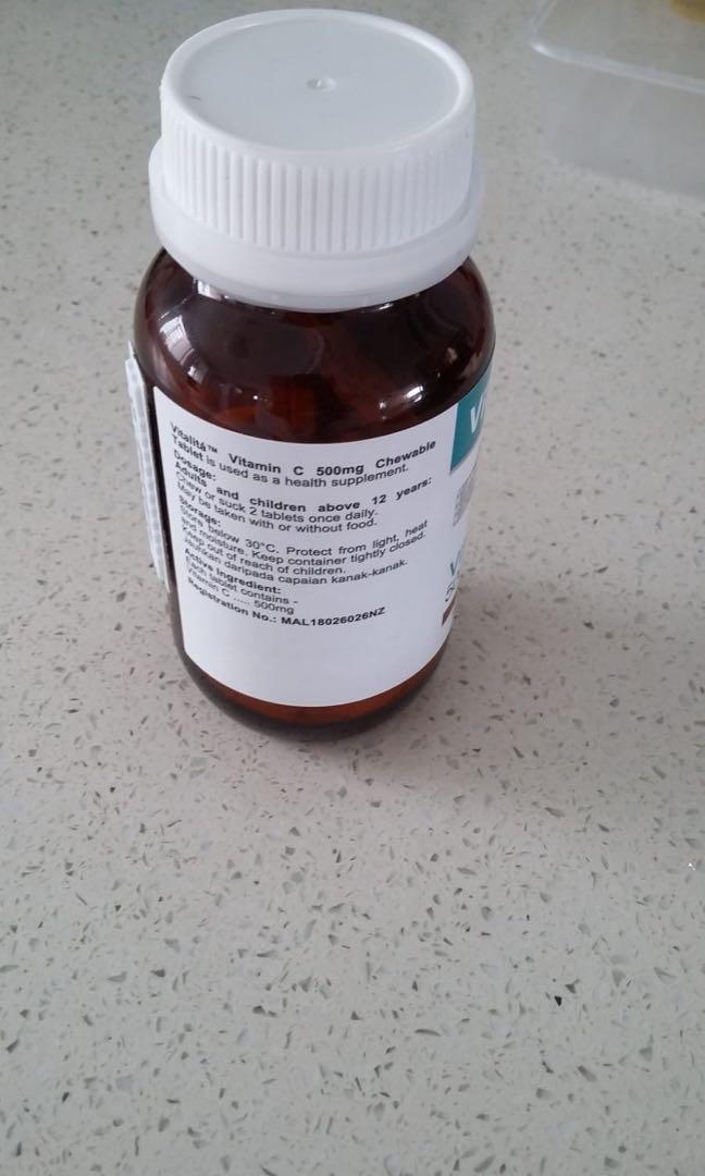Vitalita Vitamin C 500mg Everything Else On Carousell