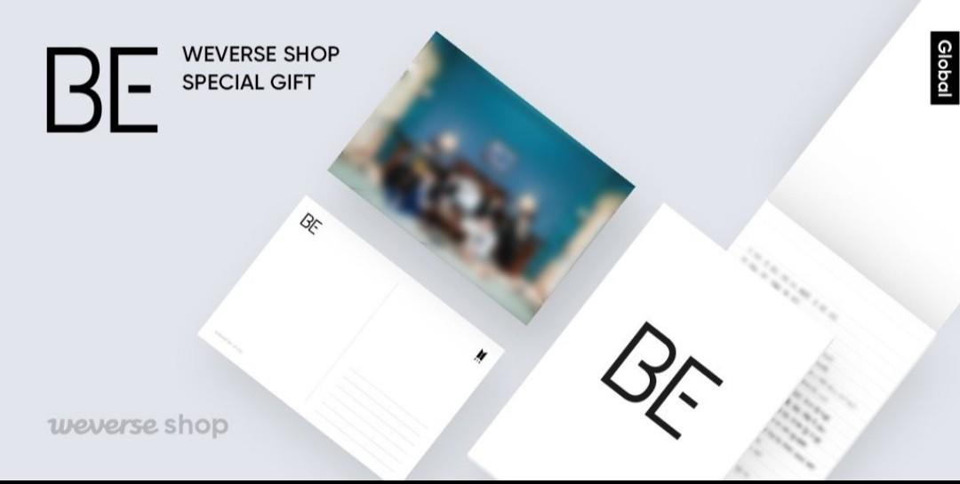 Sold] Weverse Be Pre-Order Gift Bts Album Deluxe Edition, Hobbies & Toys,  Collectibles & Memorabilia, K-Wave On Carousell
