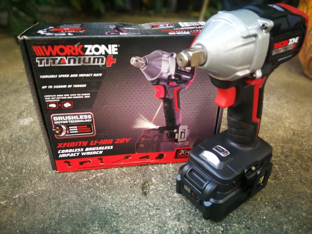Workzone brushless impact wrench