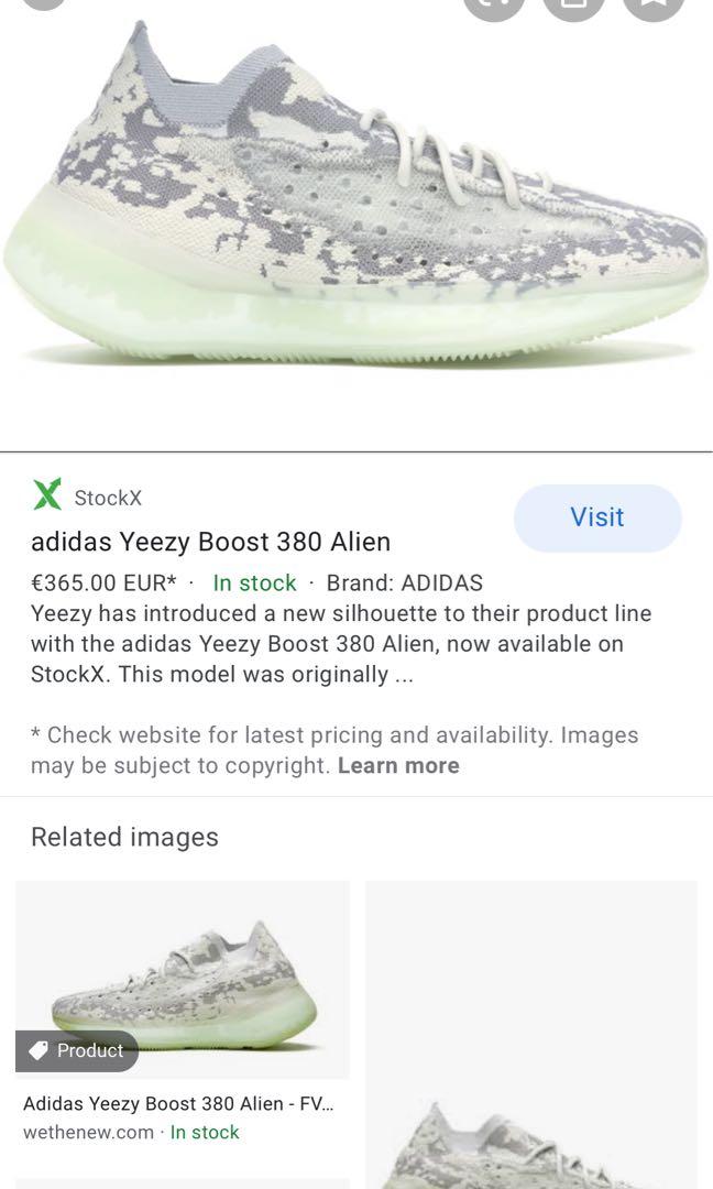 Yeezy sales 380 wethenew