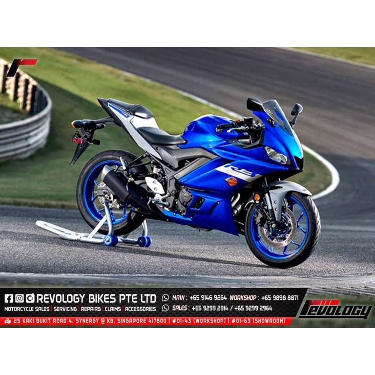 YAMAHA YZF R3 BLUE YZF R3 NEW, Motorcycles, Motorcycles for Sale, Class ...