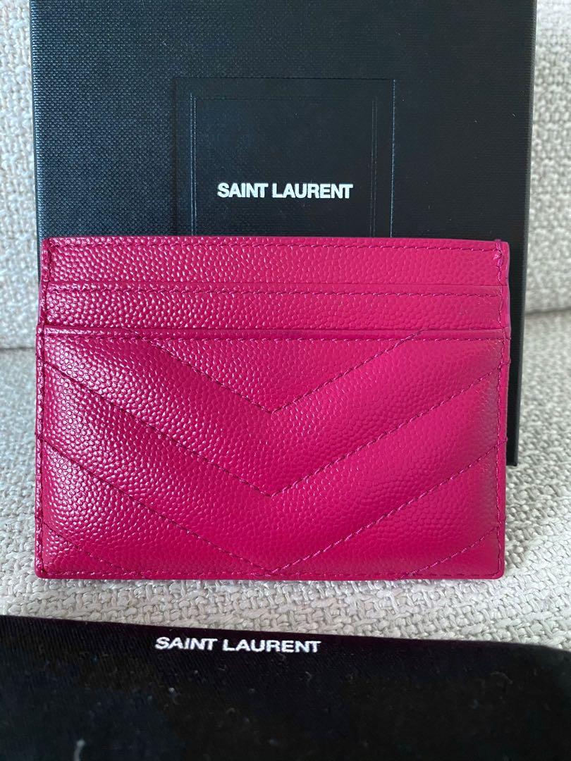 🎉Host Pick🎉 Authentic YSL Pink Leather Wallet