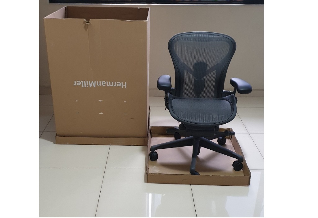 Herman miller aeron box size best sale