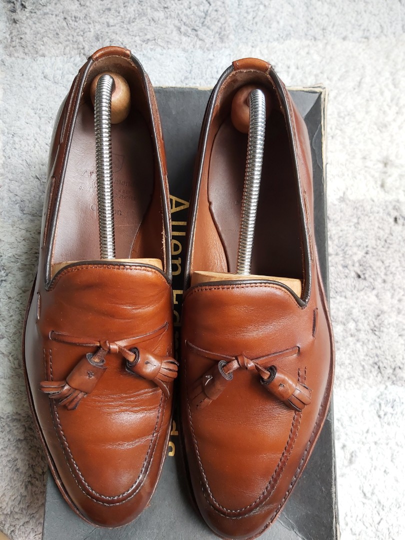 Allen Edmonds Grayson Tassel Loafer Chili Brown