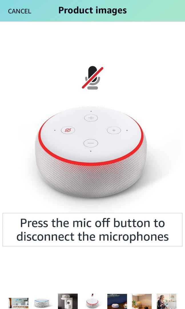 Amazon echo dot sandstone color Carousell