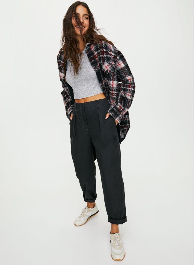 Aritzia hot sale plaid jacket
