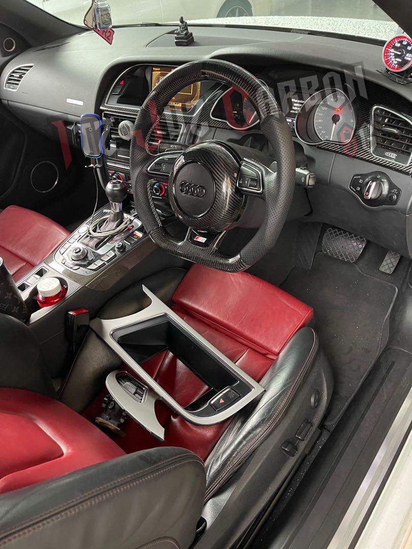 Audi S5 Carbon fiber Dashboard cluster trim, Car Accessories