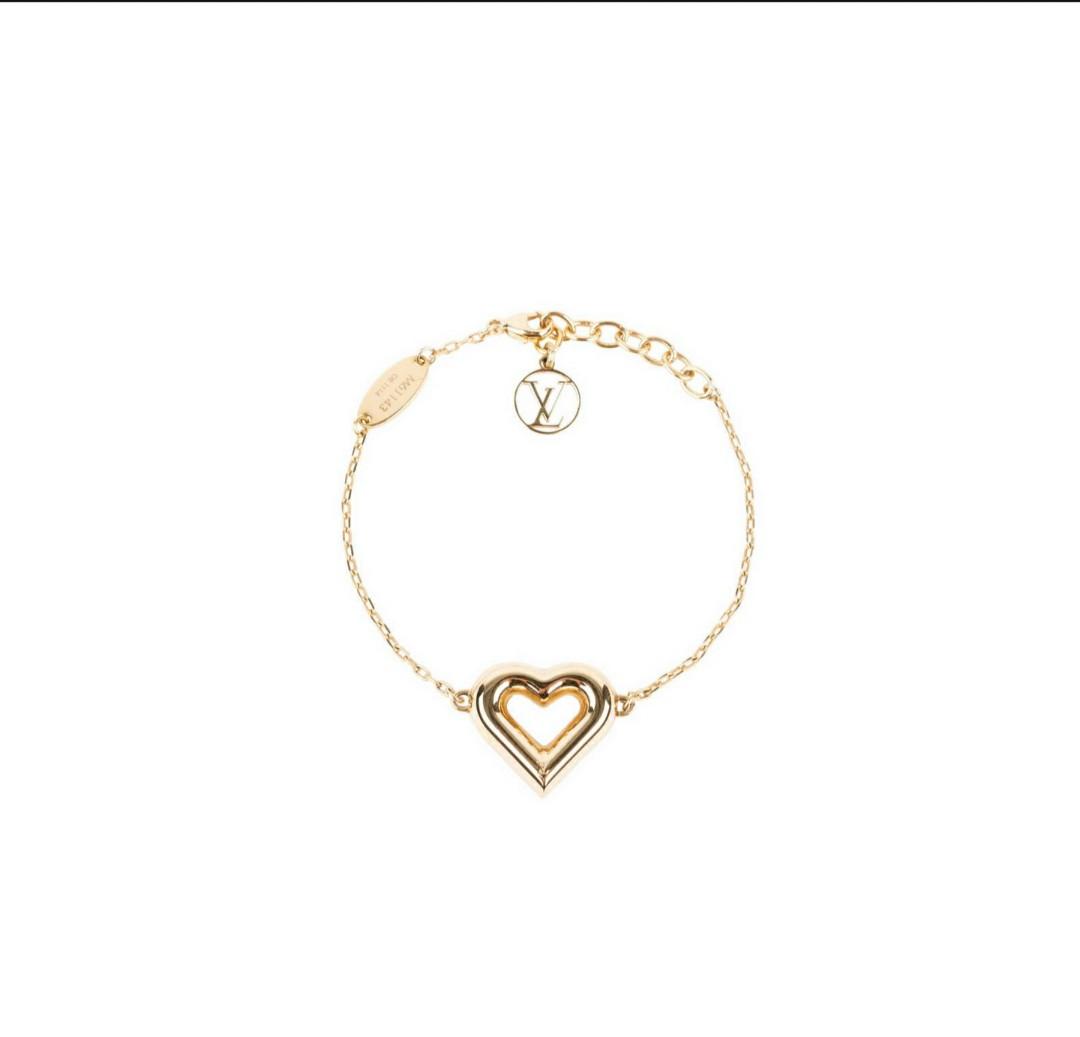 Authentic Louis Vuitton LV & Me Heart bracelet, Luxury
