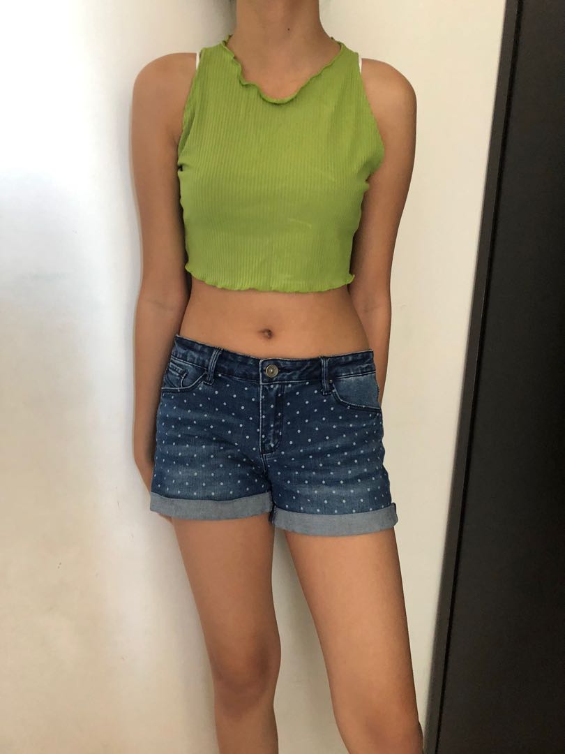 Avocado Crop Top Women S Fashion Tops Others Tops On Carousell