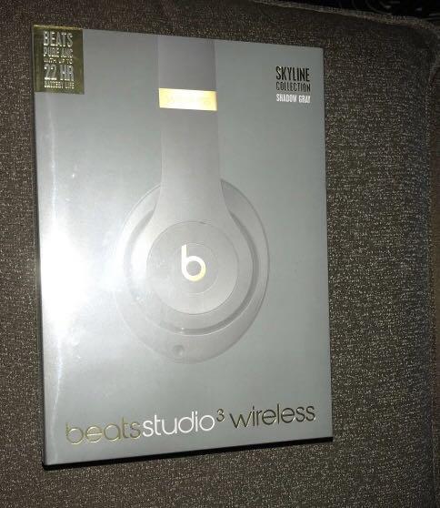 beats studio 3 shadow grey