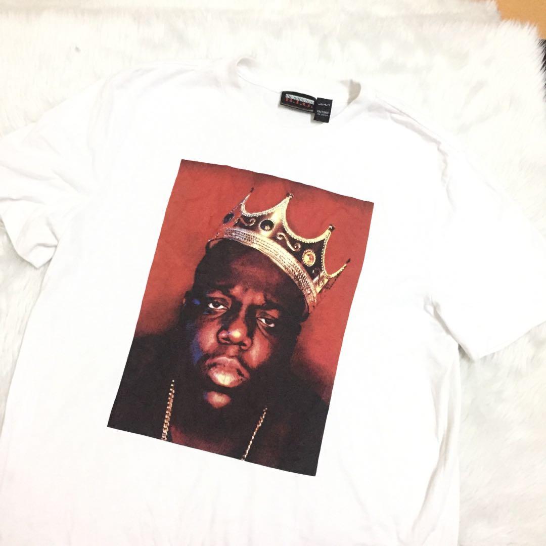 biggie t shirt white