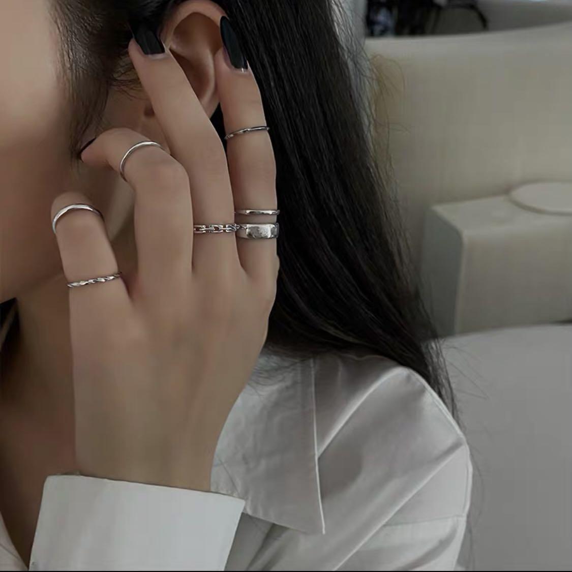 Bn Set Of 7 Silver Gold Dainty Simple Aesthetic Classy Trendy Chunky Statement Korean Ulzzang Ins Rings Women S Fashion Jewellery Rings On Carousell See more ideas about korean aesthetic, aesthetic wallpapers, aesthetic. bn set of 7 silver gold dainty simple